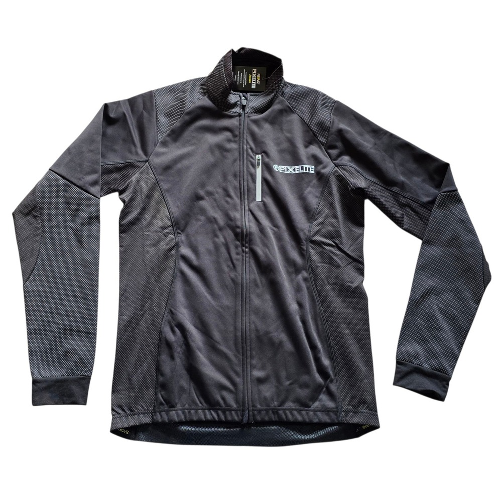 PROVIZ PixElite XXL Jacket Cycling Full Zip Long Sleeve Black